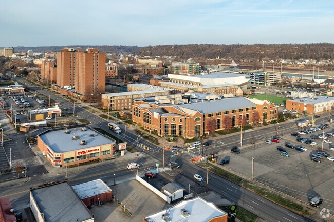 Highlawn just down the road from downtown Huntington and Marshall Univerity.