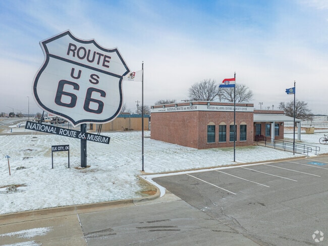 Visit the Historic Route 66 Museum in Elk City.