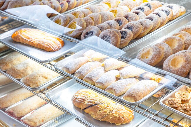 Fresh Pastries are found at Olympia Bakery that is long time staple in Hickory Hills.