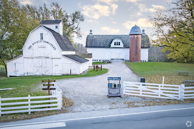 Buckley Homestead features a 100+year-old barn in Cedar Creek.