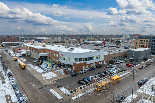Universal Academy Charter School is on 28th Ave S in Minneapolis.
