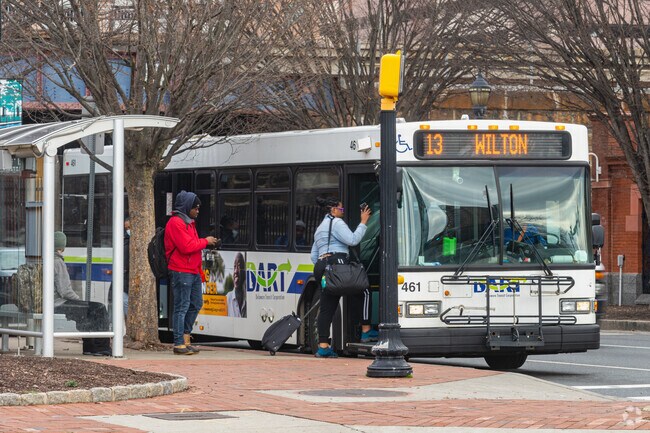 Residents of South Wilmington take advantage of the many DART bus stops in the neighborhood.