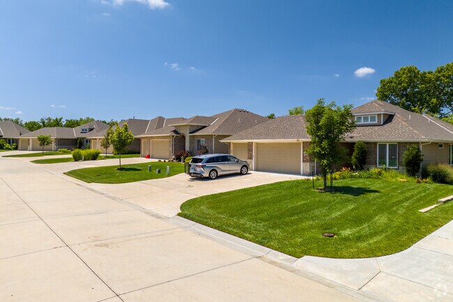 Bel Aire is filled with neo-eclectic dwellings from the early 2000's.