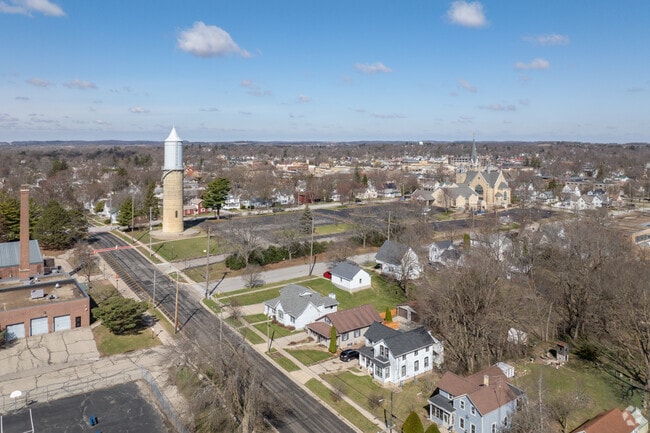 Fort Atkinson residential areas are intertwined with schools, parks and churches.