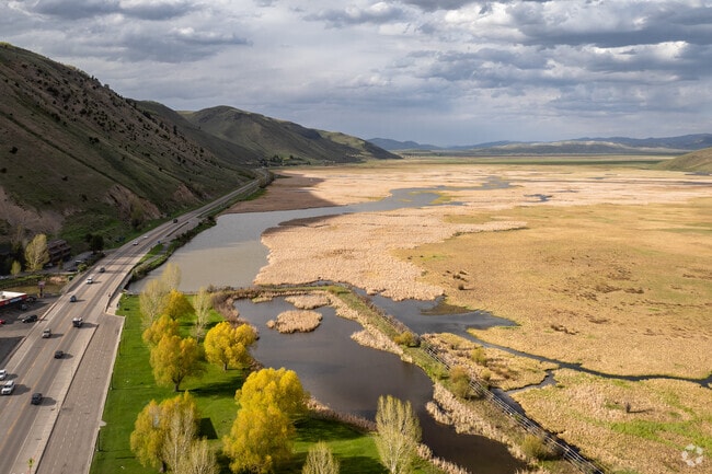 The National Elk Refuge near Jackson sprawls out over thousands of acres of untamed land.