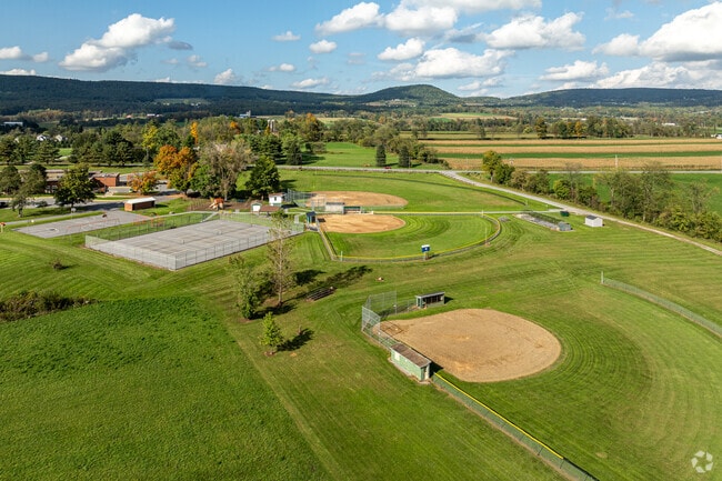 Nippenose Valley Park features fields & courts for many different types of outdoor activity.