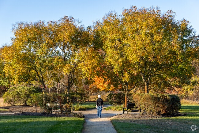 Take in the changing colors of autumn at Boundary Creek Natural Resource Area.
