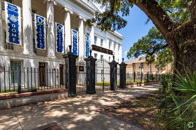 Alabama's oldest public school, Barton Academy, resides on Government Street in Downtown Mobile.