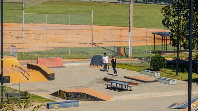 Spalding County's the Grind Skate Park is a favorite spot for skaters and BMX riders.