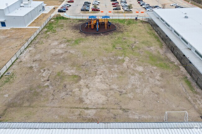 KIPP Mosaic Campus's playground invites imaginations to soar and play.