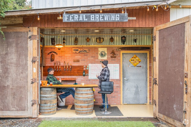 Feral Brewing offers Chain Lake residents a space to connect with each other over great beer.