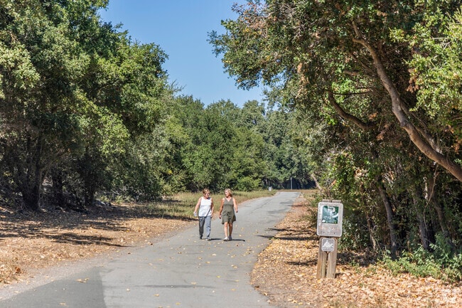 Stonehouse's Napa River Trail follows along the Napa River.