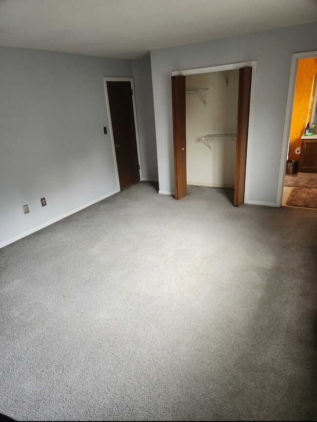 Looking back at the room entrance