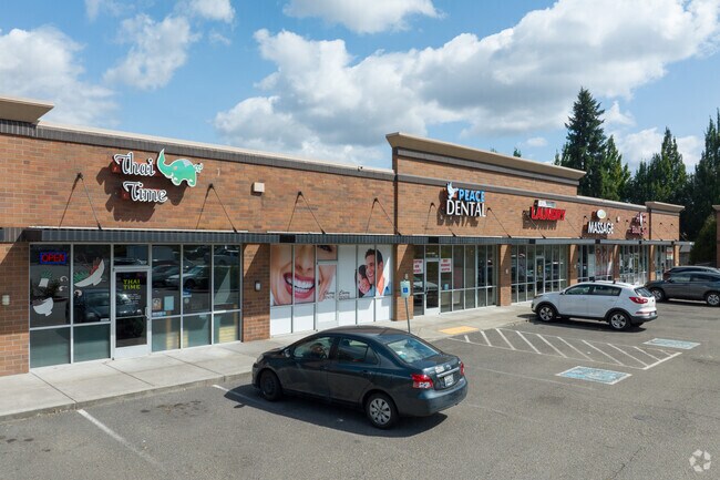 Shop local at the NE 49th St retail center, a convenient hub for Kevanna Park residents.