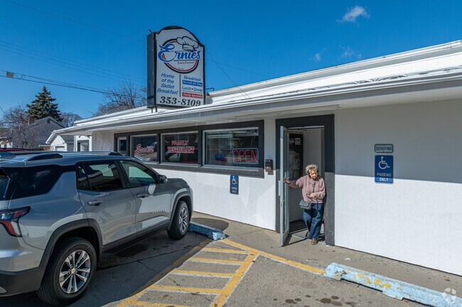 Residents of Pekin love grabbing breakfast at Ernie's Family Restaurant.