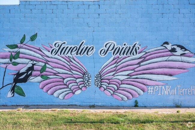 Twelve Points is an emerging hub for arts and entertainment in Terre Haute.