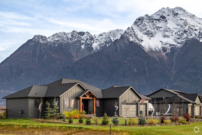Craftsman homes in Palmer combine modern comfort with mountain views.