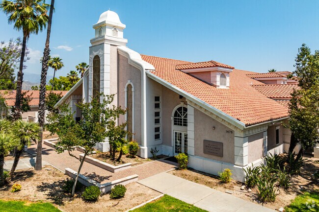 The Church of Jesus Christ Latter-day Saints can be found just outside the CSUSB campus.