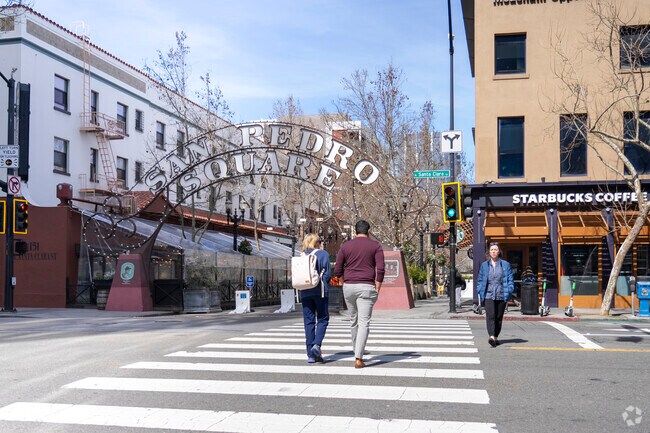 San Pedro is a popular place to go in Downtown San Jose and it is close to Los Paseos.