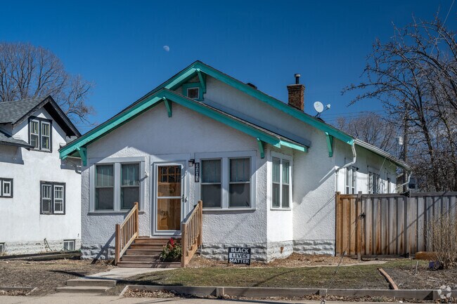Bungalows are a popular home style in Bottineau.