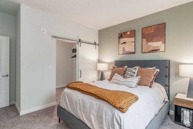2BR, 2BA - 1,206SF - Bedroom 1