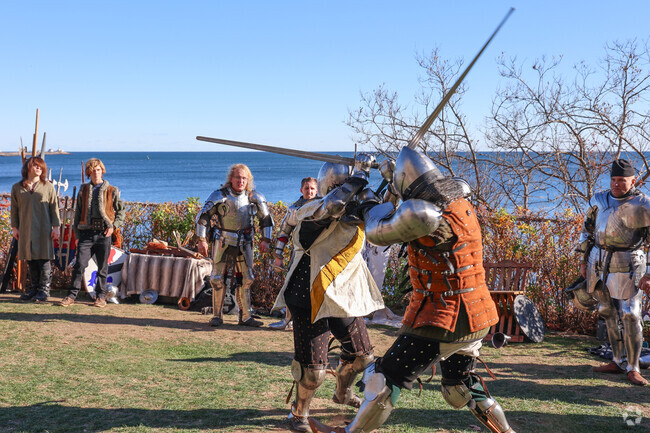 Renaissance Faire Day is an exciting time at Hammond Castle near Magnolia.