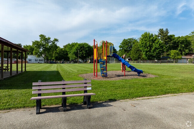 Sugar Grove Elementary School tot playground.
