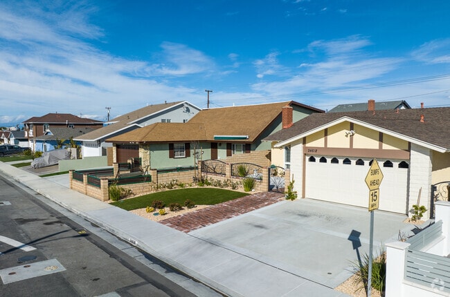Many Carson homes feature a two car garage.