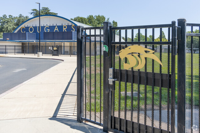 Enrollment at Chico Junior High School  is about 840 students.