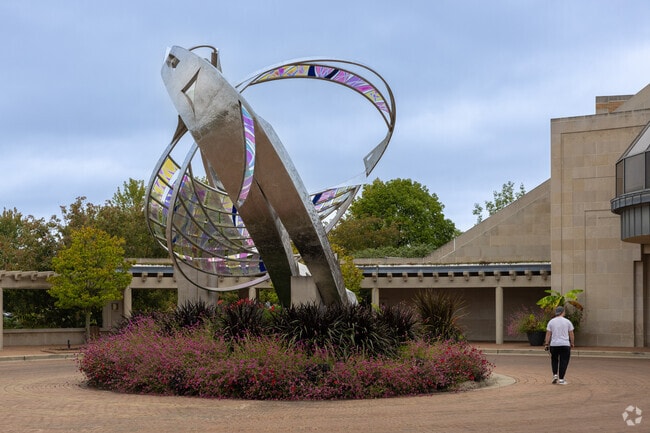 The Entrance at the Minnetrista Museum and Gardens is sure to catch your eye.