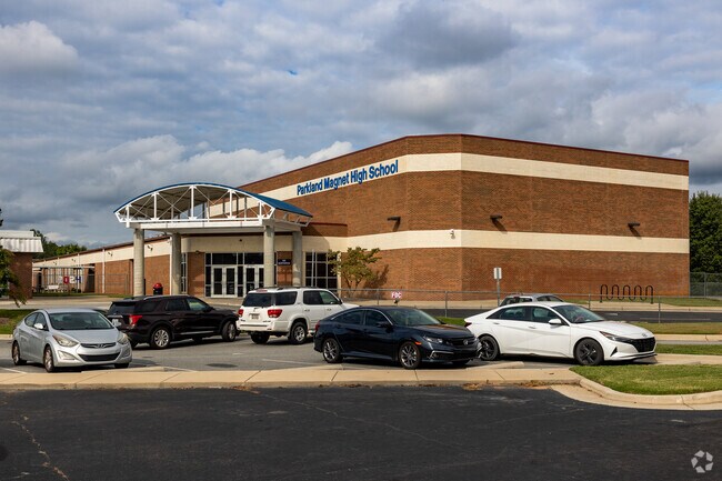 Parkland High School is easy to reach for many Winston-Salem residents.