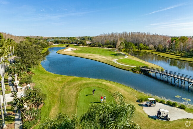 Overview of entire golf course  at Heritage Isles Golf & Country Club.