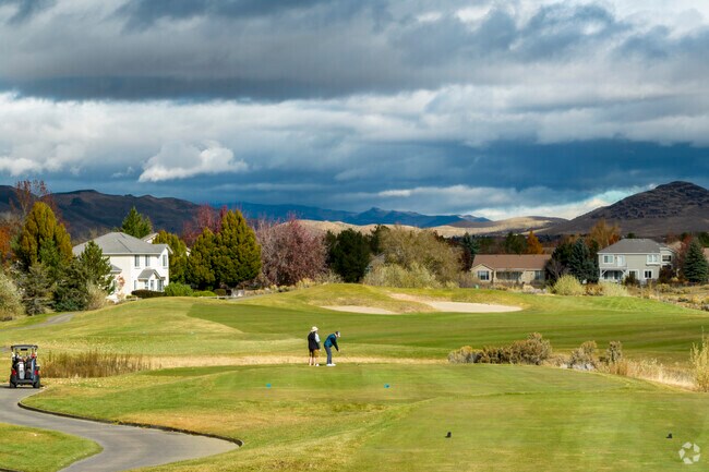 Spanish Springs is considered a retirement community and has two golf courses to choose from.