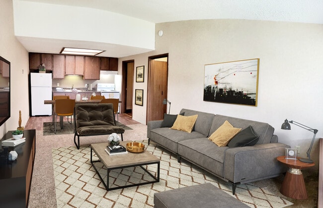 Open Layout - 1 Bedroom Ranch
