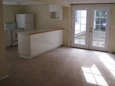 French Doors in living Room
