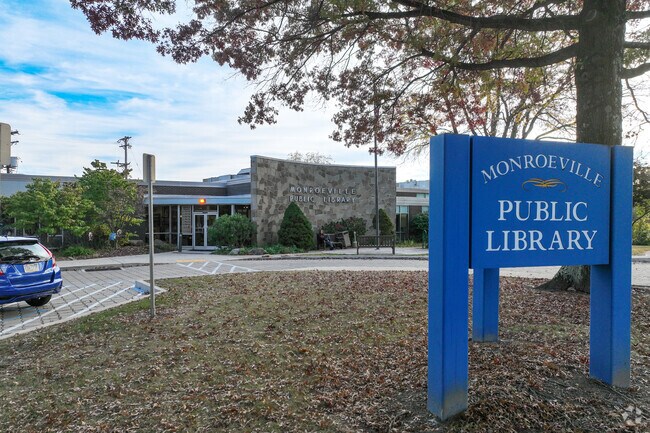 Stop over at Monroeville Public Library for a new book.