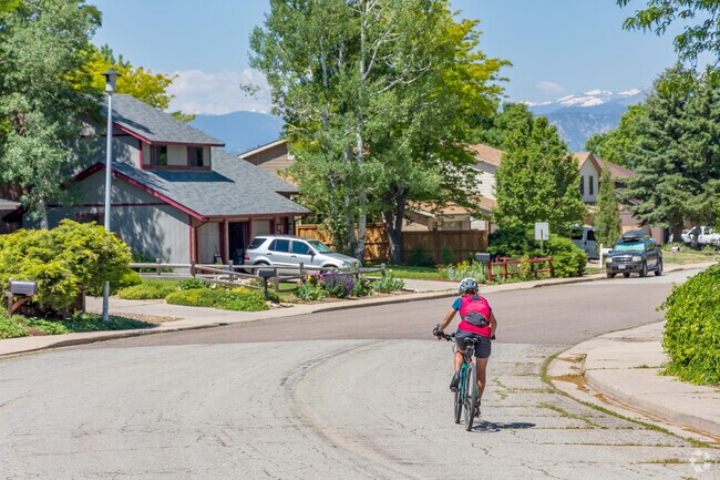 With wide streets and multiple walking paths, Gunbarrel is both pedestrian- and biker-friendly.