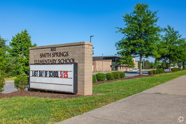 Smith Springs Elementary School's last day of school happens in May in Nashville.