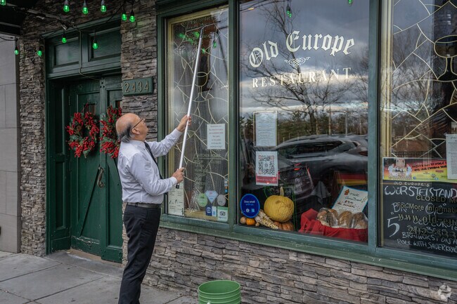 Old Europe Restaurant is a family favorite in Glover Park.