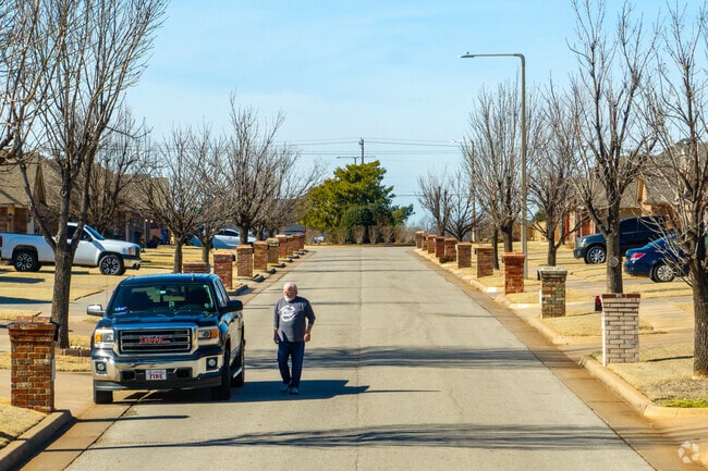 Homes in Chapel Creek have the luxury of having brick constructed mailboxes.