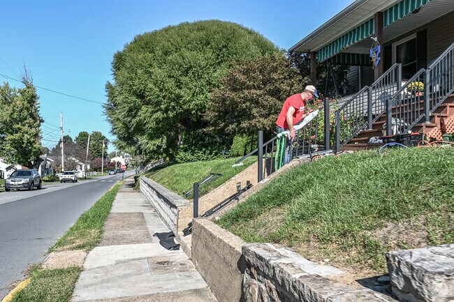 Residents of the First Ward neighborhood take pride in their homes.