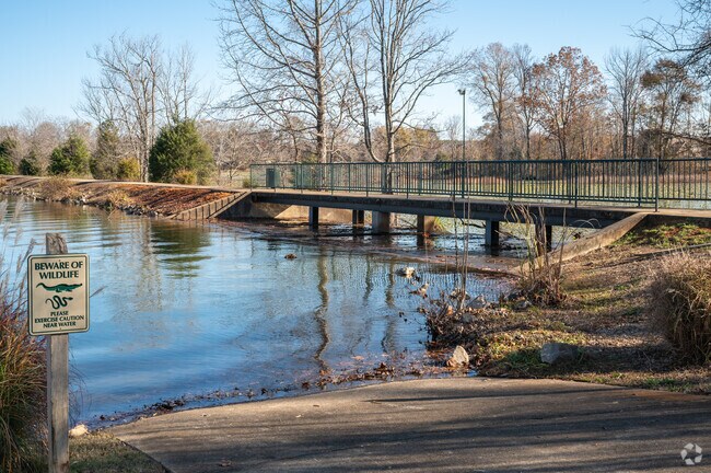 Edgewater has plenty to offer including walking trails by the water.