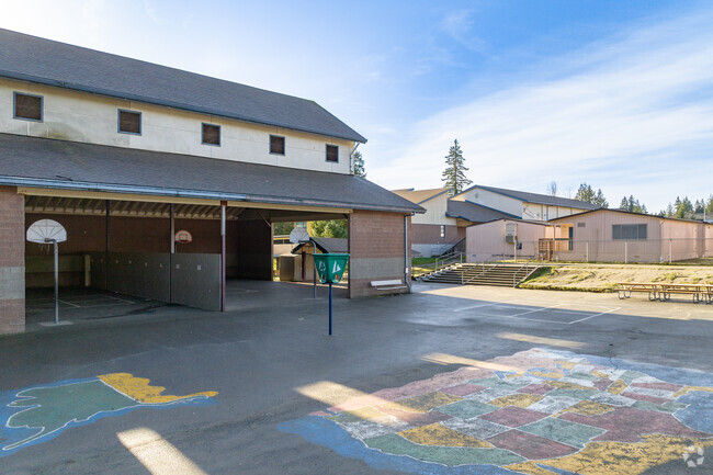 Fernwood Elementary School is in the North Creek Snohomish neighborhood of Bothell, WA.