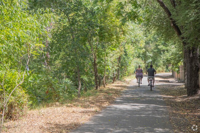 Cotati's Laguna de Santa Rosa trail offers great biking access throughout the heart of Cotati.
