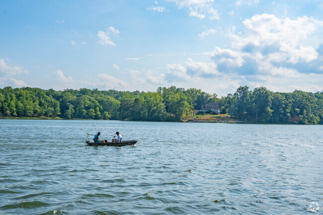 Catch up with family while catching fish on the lake at Fountainhead Regional Park.