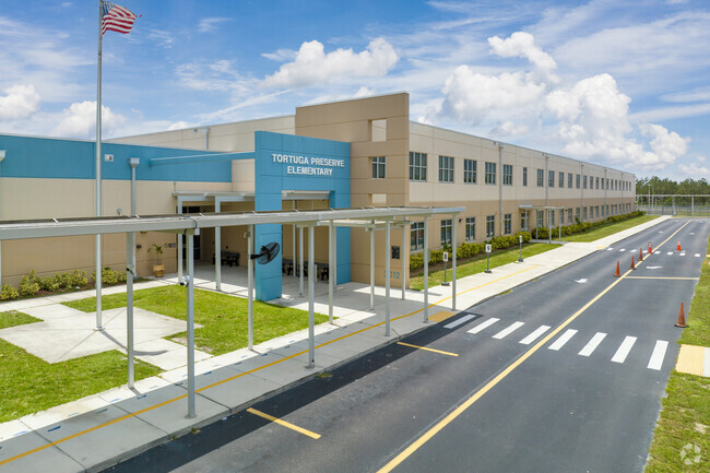 Tortuga Preserve Elementary School in Lehigh Acres serves students in grades Pre-K through 5th.