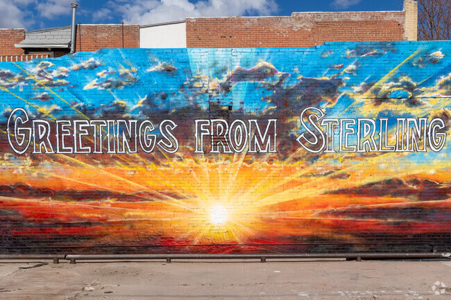 Sterling has it's share of public artwork on display.