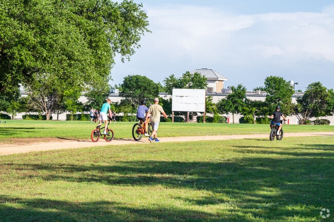 Elizabeth Milburn Park's BMX track is near Ranch at Cypress Creek.