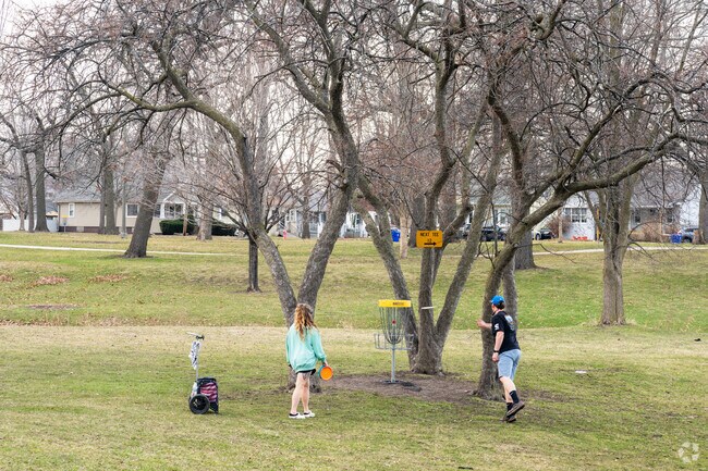 Lincoln Park Disc Golf Course is a quick walk from St Joes.