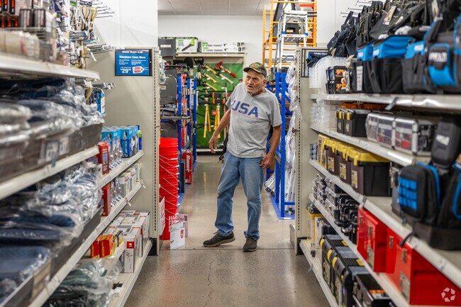 Harbor Freights is a popular store to buy new tools in Pecan Grove.